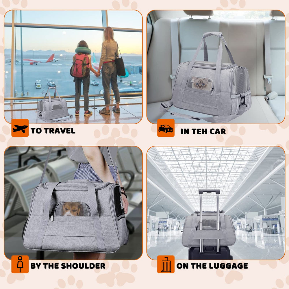 SZZJKJ included accessories: mat, nail clipper, brush and foldable bowl for travel