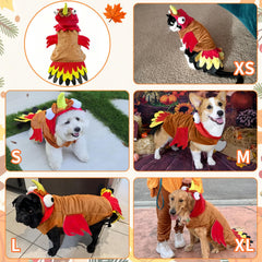 T2Y dog costume soft cotton fabric for comfortable wear