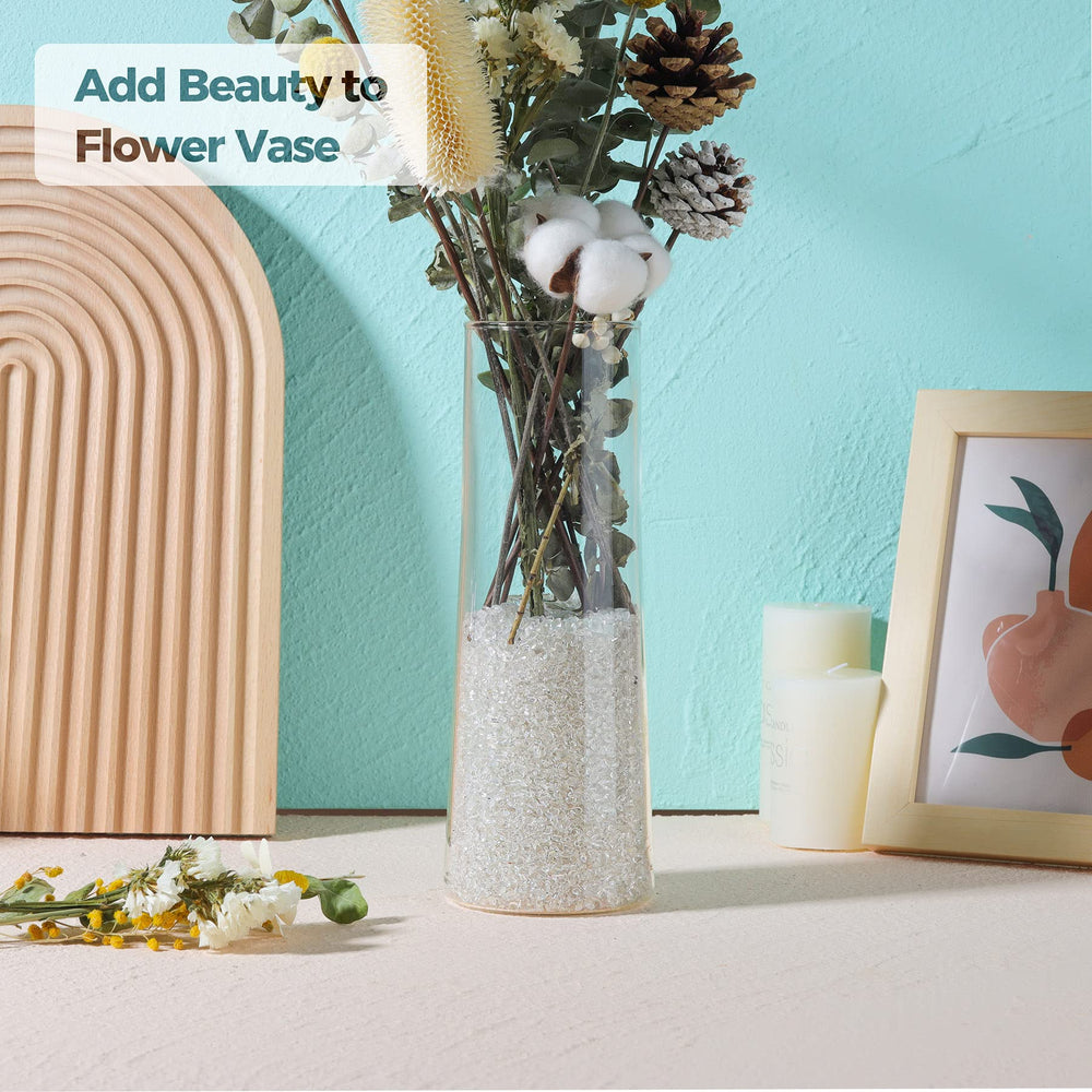 T4U succulent display featuring crystal quartz chips for DIY projects