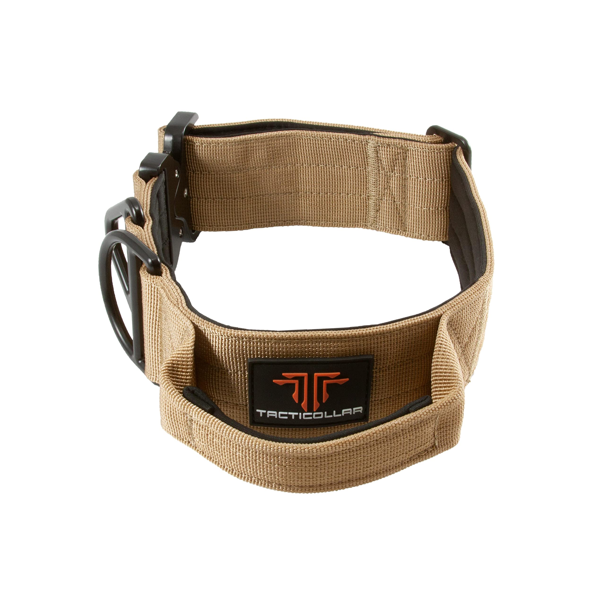 Tacticollar mil-spec nylon weave demonstrates heavy-duty construction for demanding workouts.