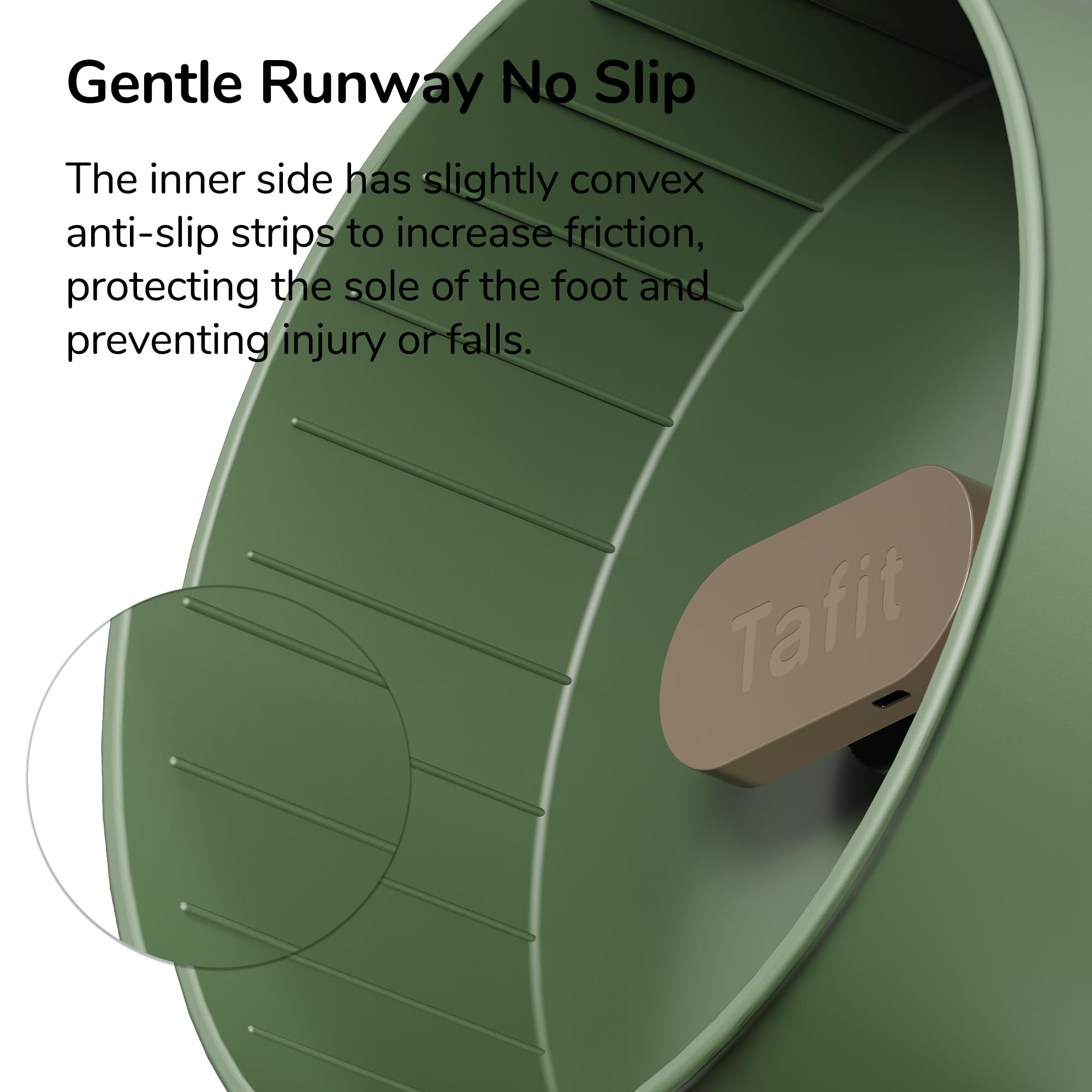 Tafit quiet hamster wheel adjustable height demonstrates versatile installation.