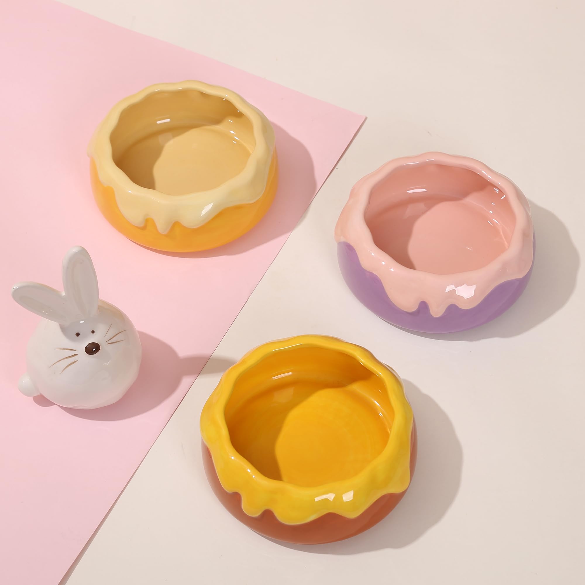 tafit uso versátil para comida y agua, color naranja miel