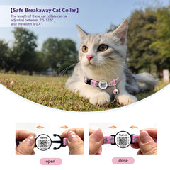 Taghelp reflective cat collar improves nighttime visibility.
