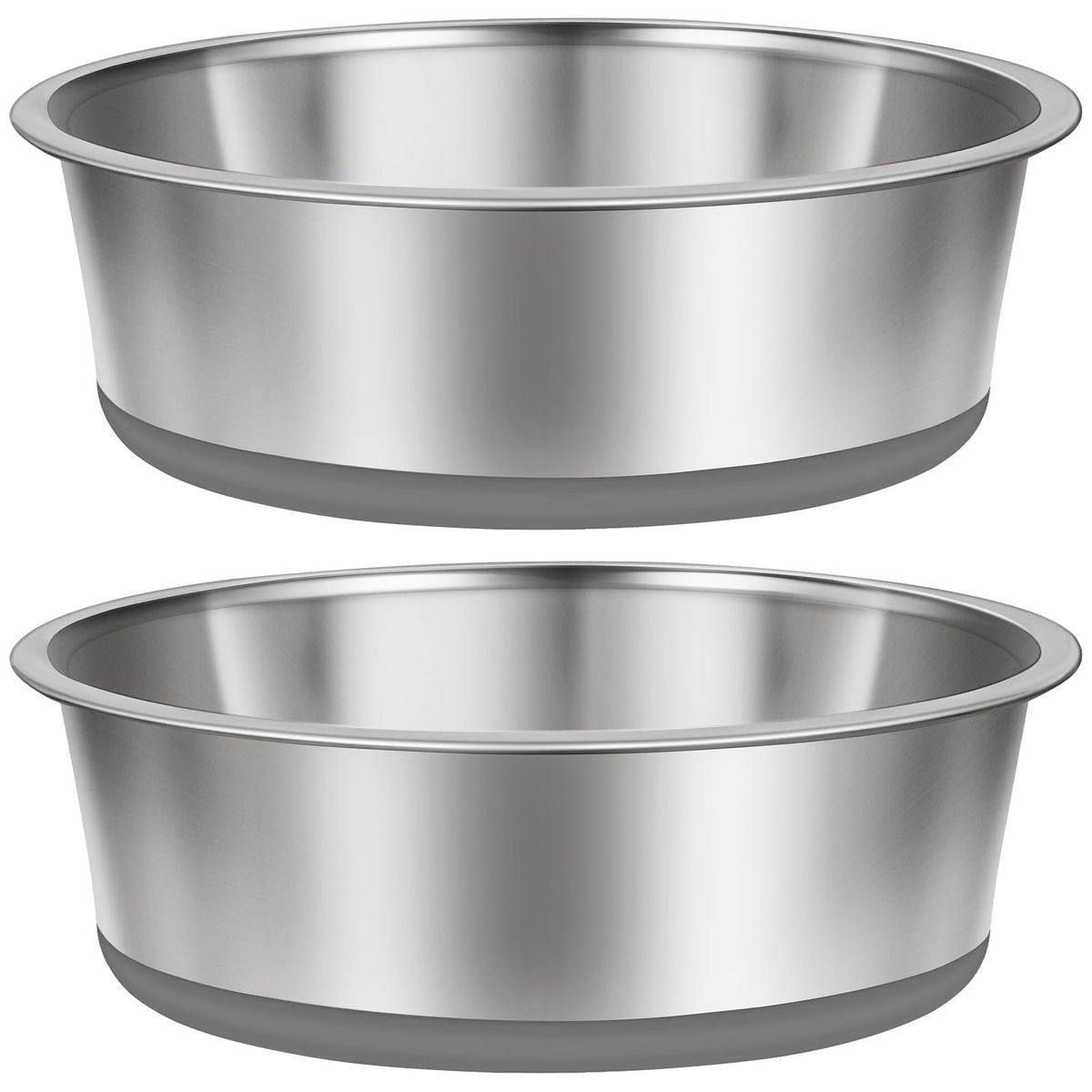 Taglory 11cup bowls with anti-slip base prevent spills during meals.