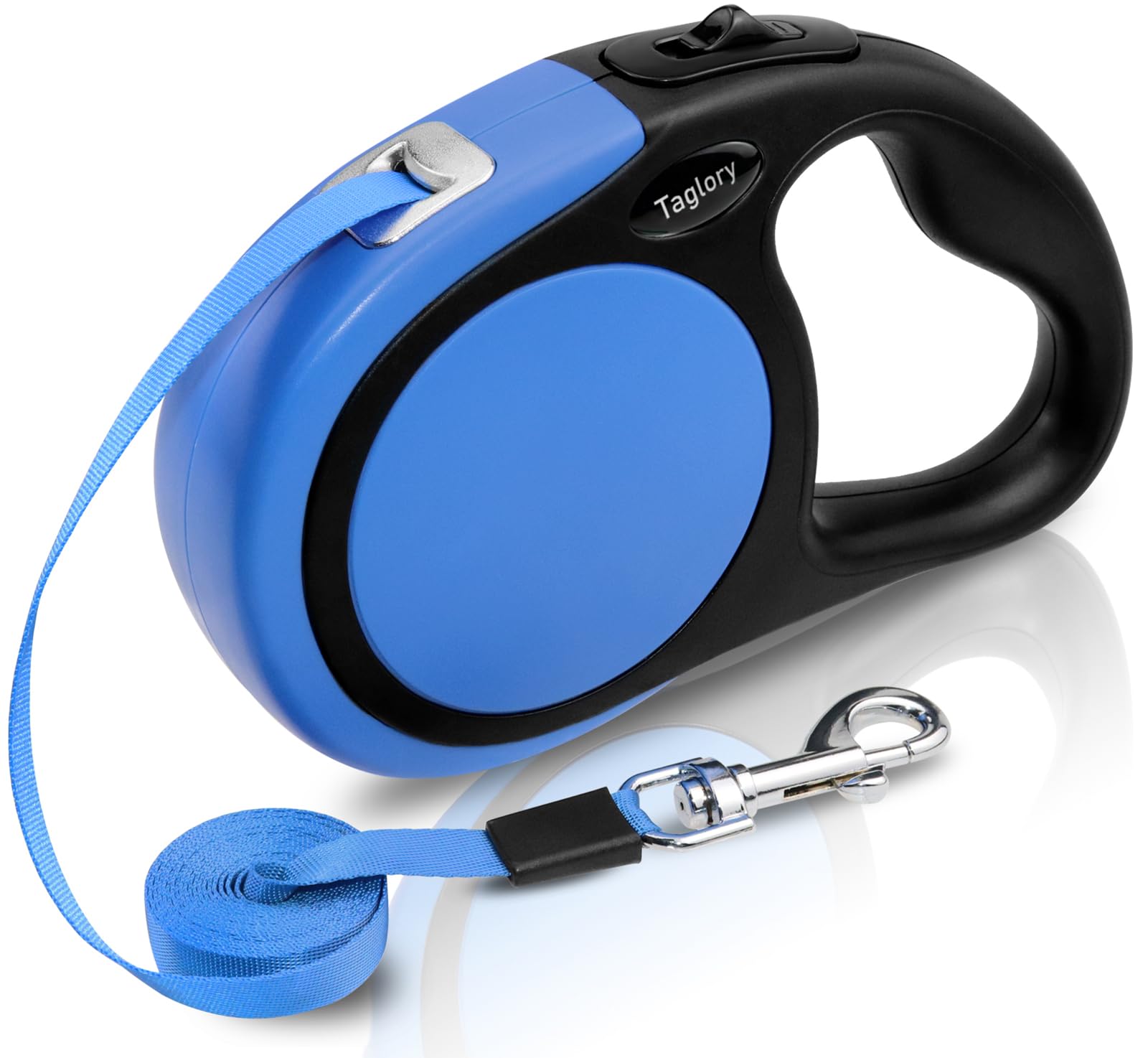 Taglory retractable leash extended 16ft nylon strap for extended reach during walks