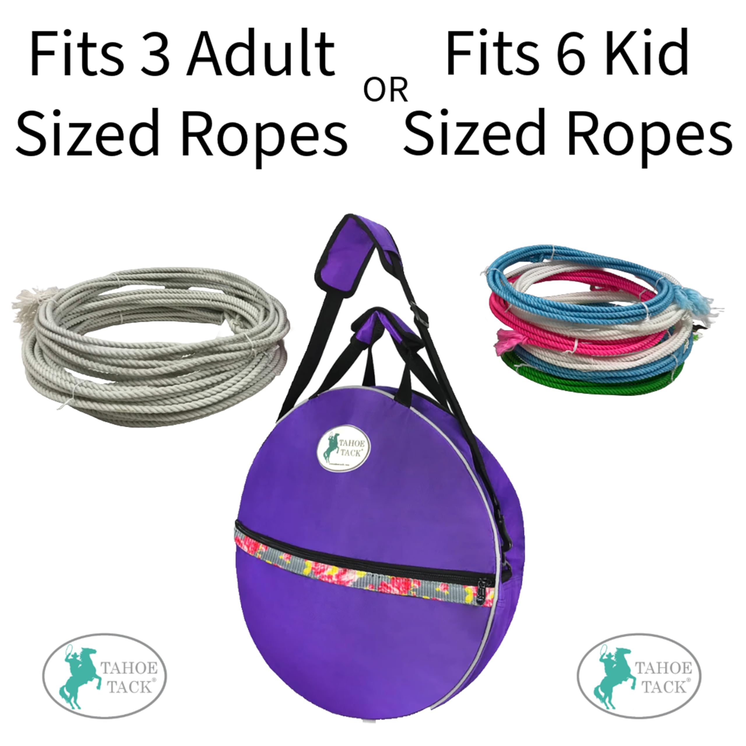Tahoe Tack main pocket demonstrates spacious storage for larger equipment.
