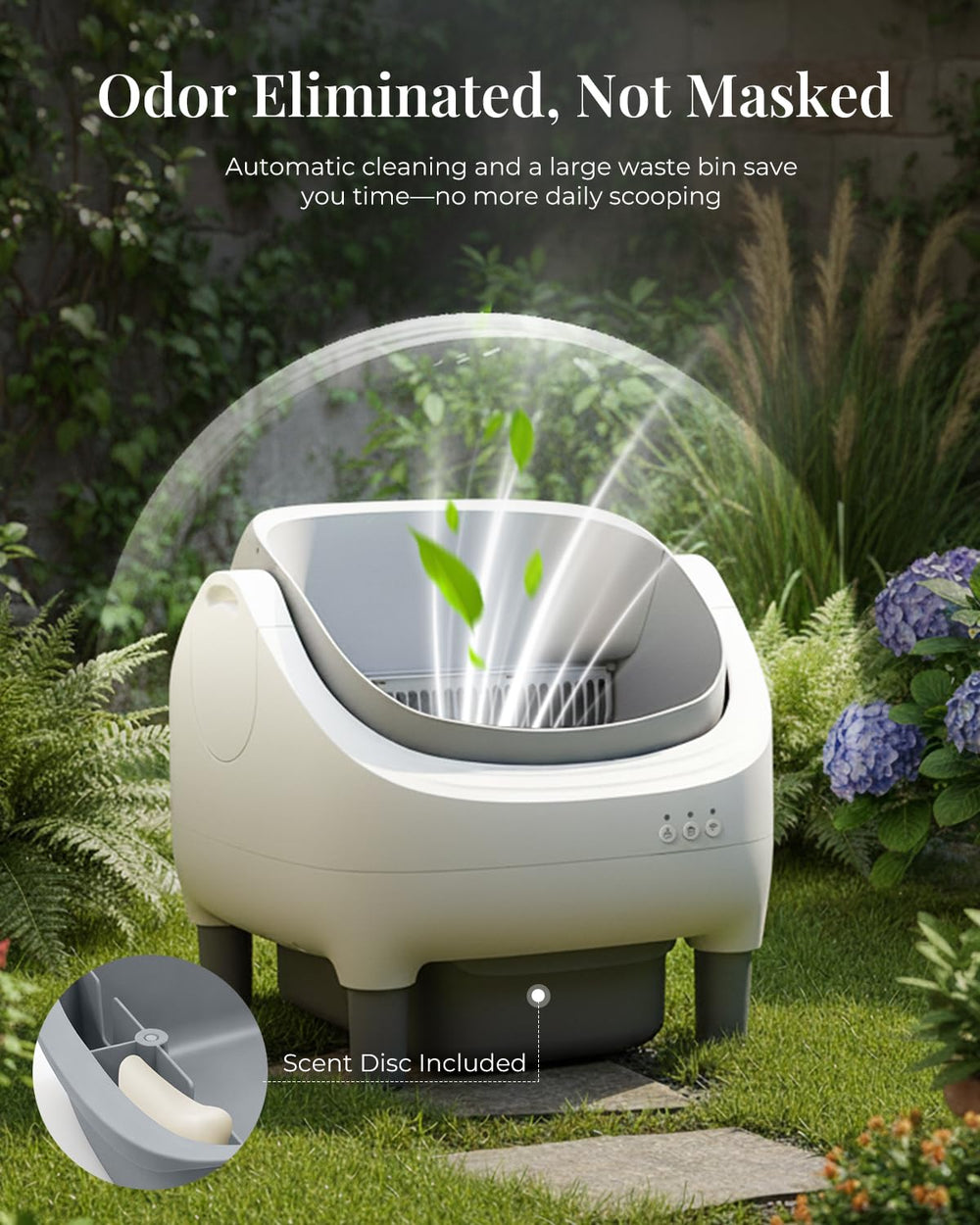 Taifa open-top entry wide design supports cats of all sizes