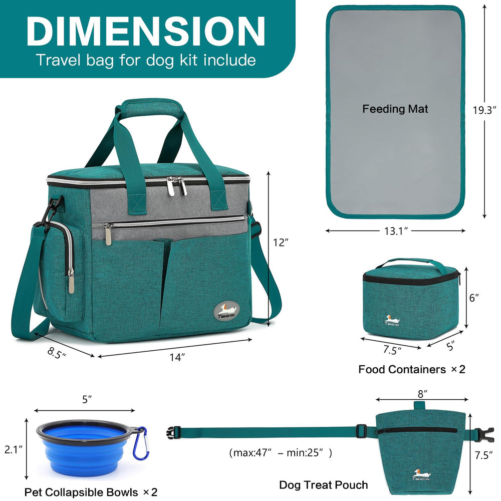 TAIHOYIN dog treat pouch keeps snacks organized during adventures