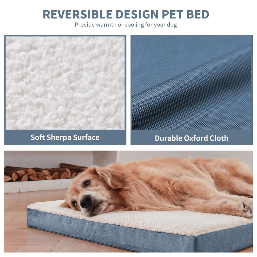 Tail Stories bed features durable carrying handle for outdoor trips