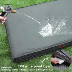 tail stories dog bed removable waterproof cover for easy washing