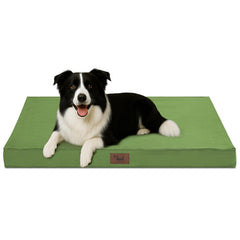 Tail Stories outdoor dog bed crate-fit for 36x23 inches, ideal for crate-based naps.