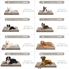 Tail Stories orthopedic egg-crate foam bed close-up supports joints during naps.