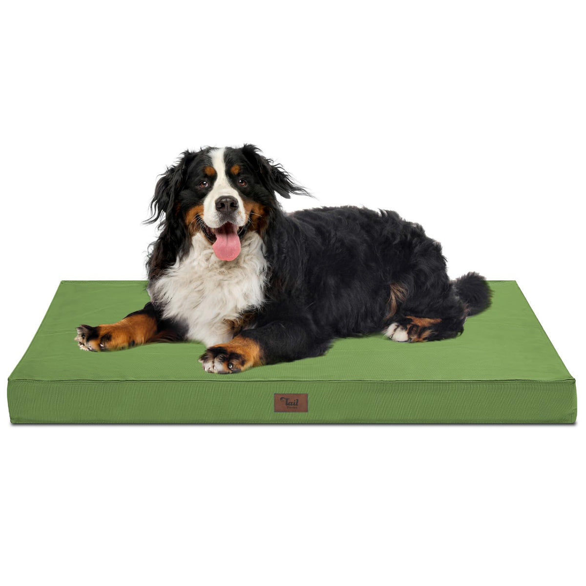 Tail Stories Outdoor XXL dog crate bed with waterproof cover for outdoor use
