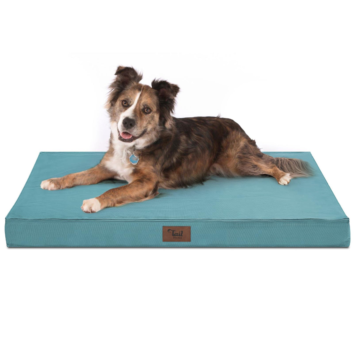 Tail Stories outdoor orthopedic dog bed 36x27 with cooling comfort for large dogs outdoors