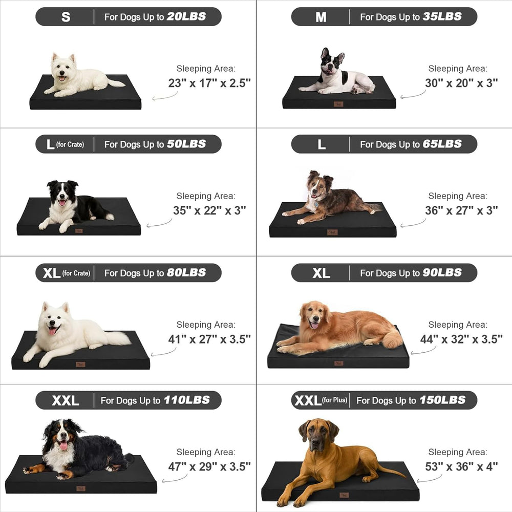 Tail Stories Outdoor XXL dog crate bed side-handle facilitates carrying to crates or outdoors.