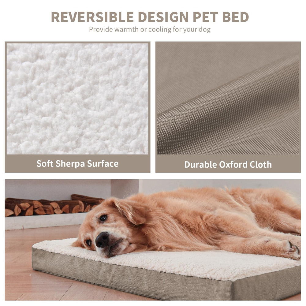 Tail Stories 30x20 inch bed fits medium dogs in compact spaces
