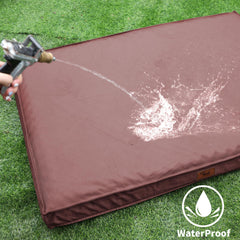 Tail Stories removable cover highlights easy cleaning after outdoor play.