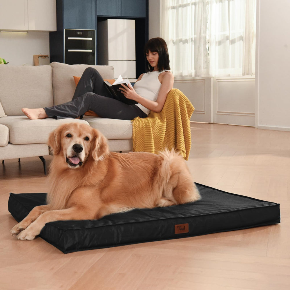 Tail Stories removable oxford cooling cover highlights easy clean machine washable design.