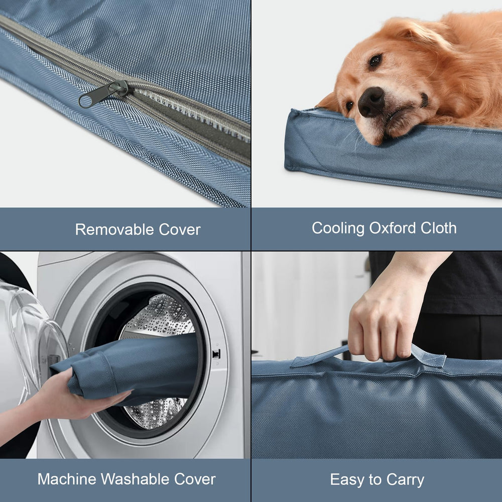Tail Stories waterproof removable cover closeup for easy cleaning