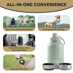 Tail Wagging Love stainless steel construction shines, built for daily durable use.