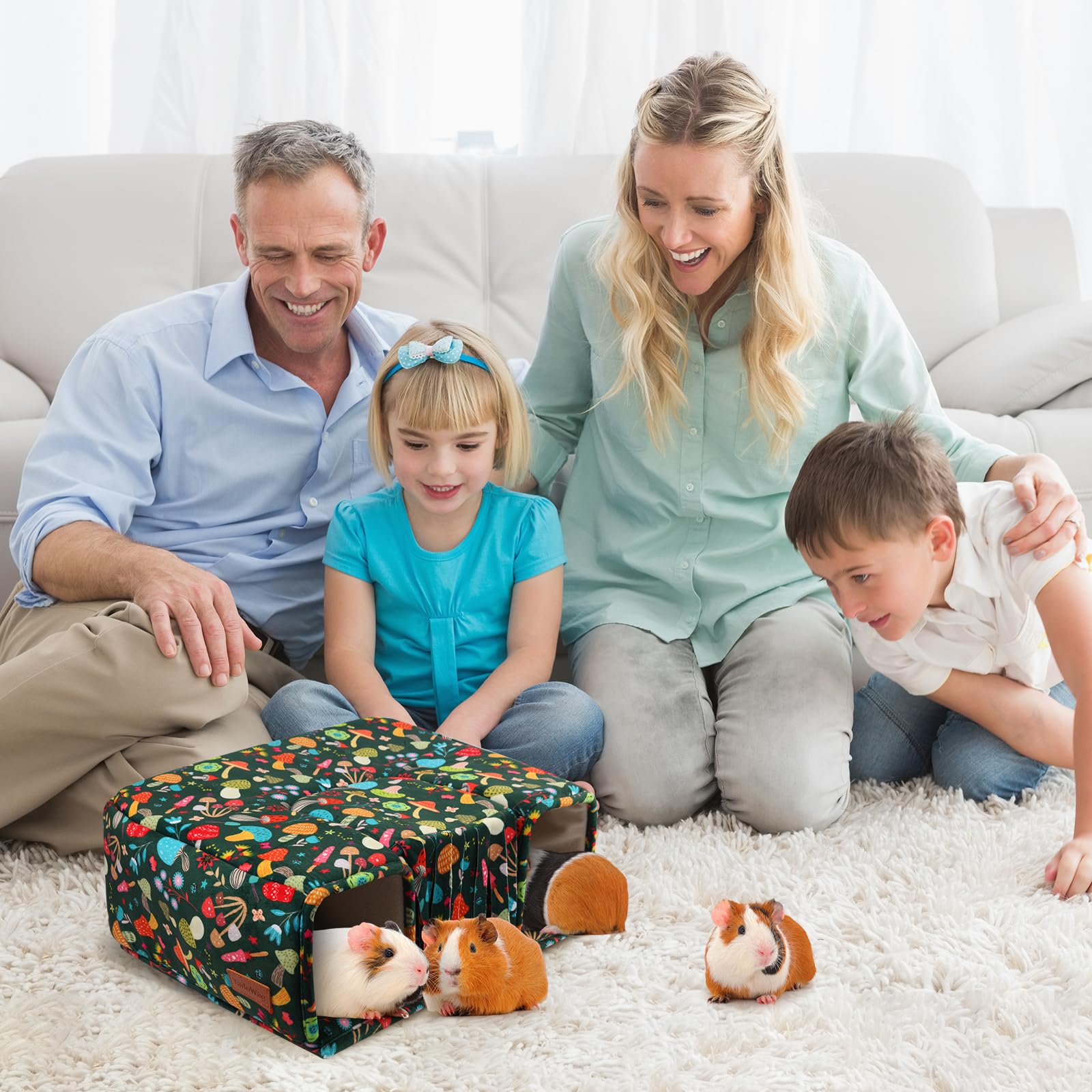 TailoWag washable fabric simplifies cleaning after adventures with small pets.
