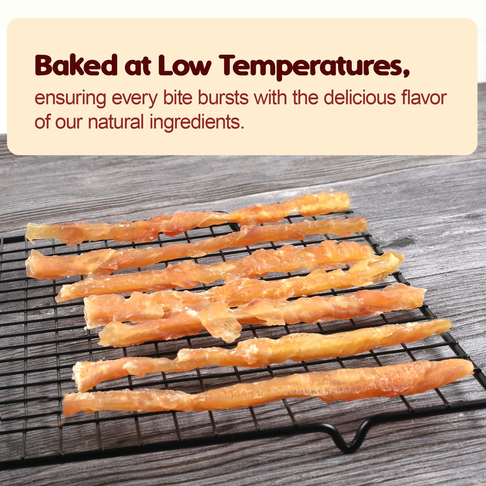 TailParty Turkey Tendons dental chew for tartar reduction with safe, durable texture