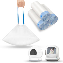 TAILRYTH bags roll demonstrates tear-resistance for easy daily litter disposal