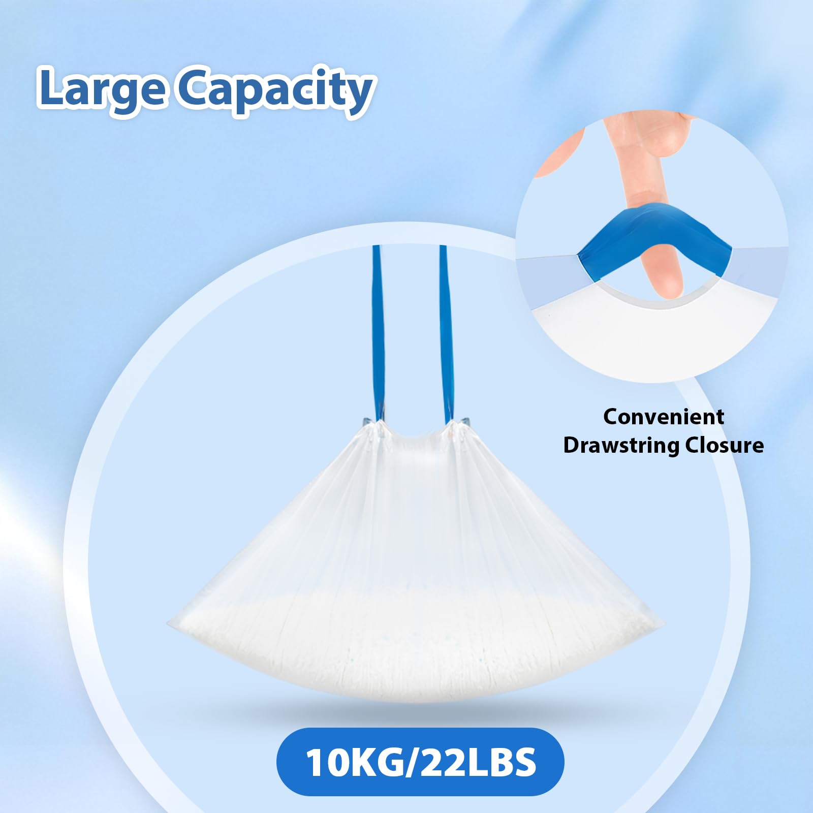 TAILRYTH HDPE material offers thickness and durability against tearing