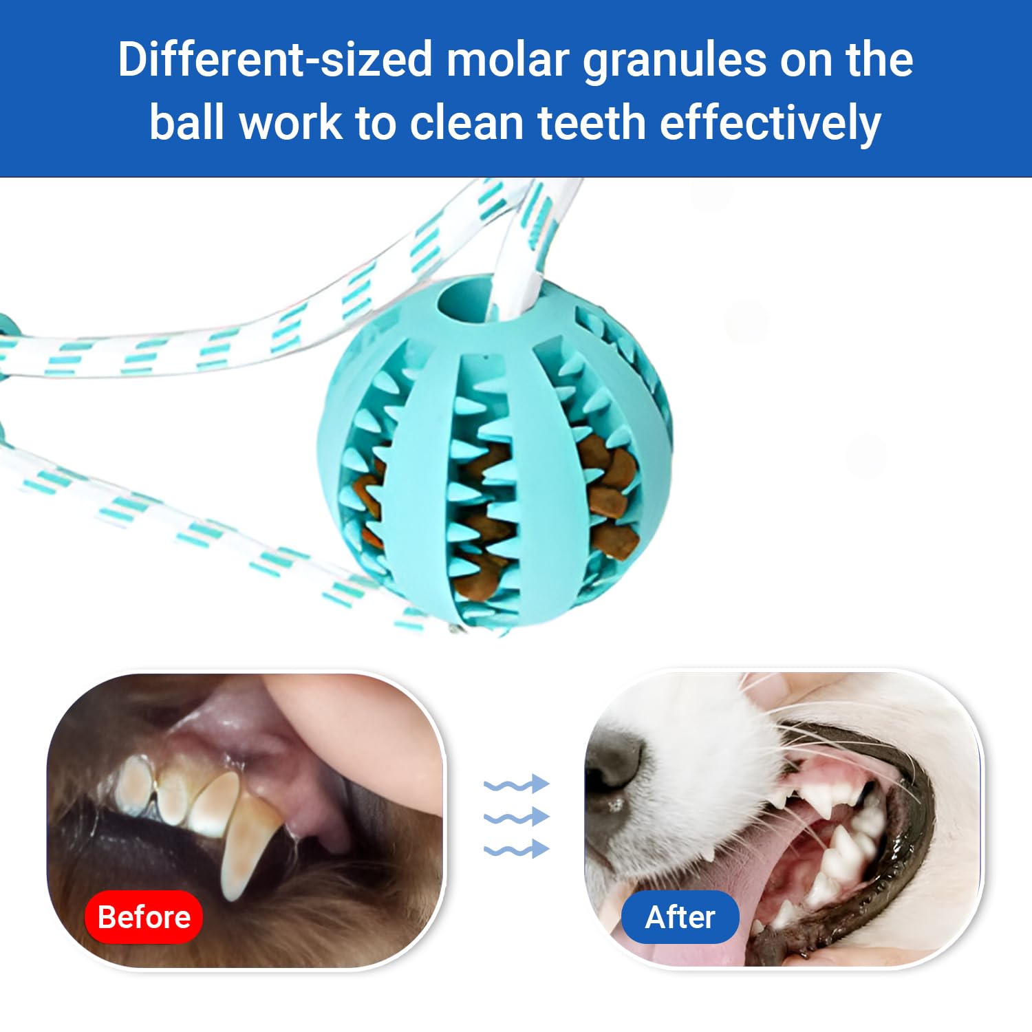 Tailwag aggressive chewer toy promotes healthy chewing and focused playtime