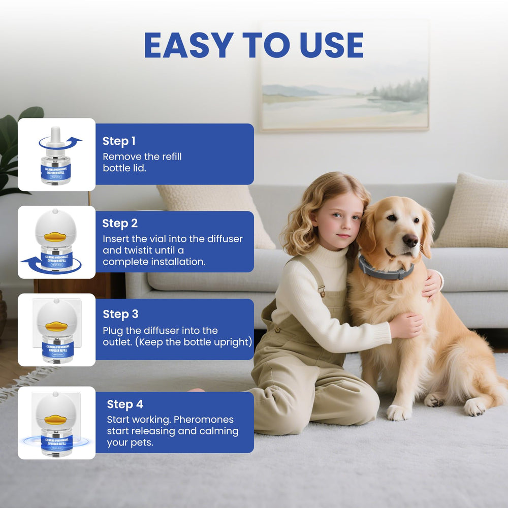 Tailwagpet packaging box showing complete calming kit