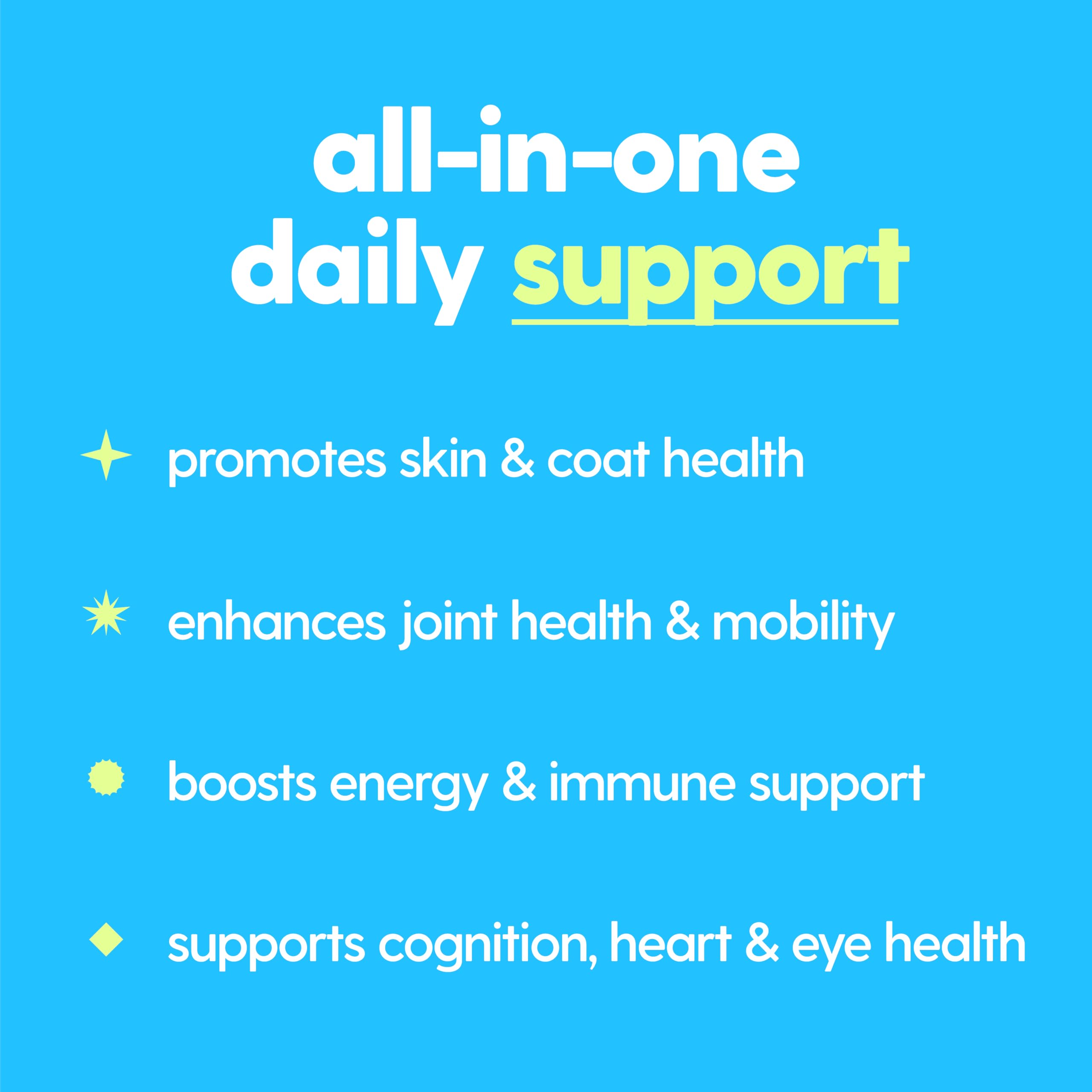 Taily liquid collagen pour-dose demonstrates easy daily administration for dogs