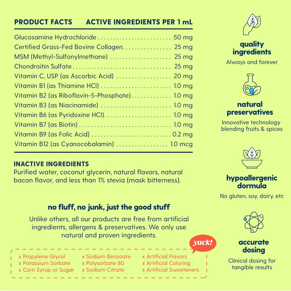 Taily no-preservatives closeup reinforces pure ingredients for pets