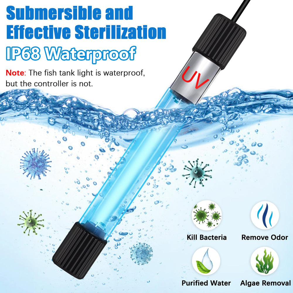 TAISHAN Aquarium Clean Light quick disinfection for fast tank refresh.