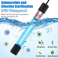 TAISHAN Aquarium Clean Light quick disinfection for fast tank refresh.