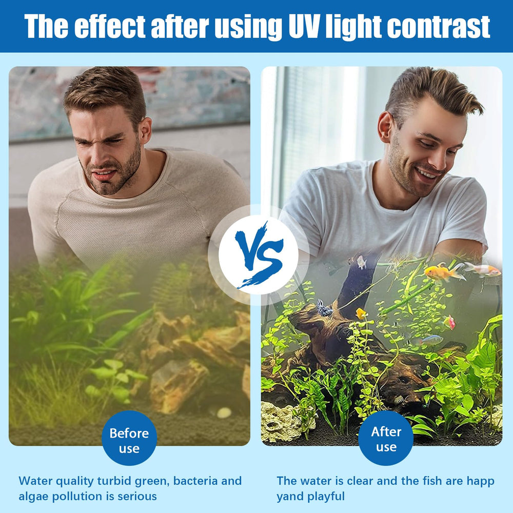 TAISHAN Aquarium Clean Light timer-enabled design for scheduled cleaning.