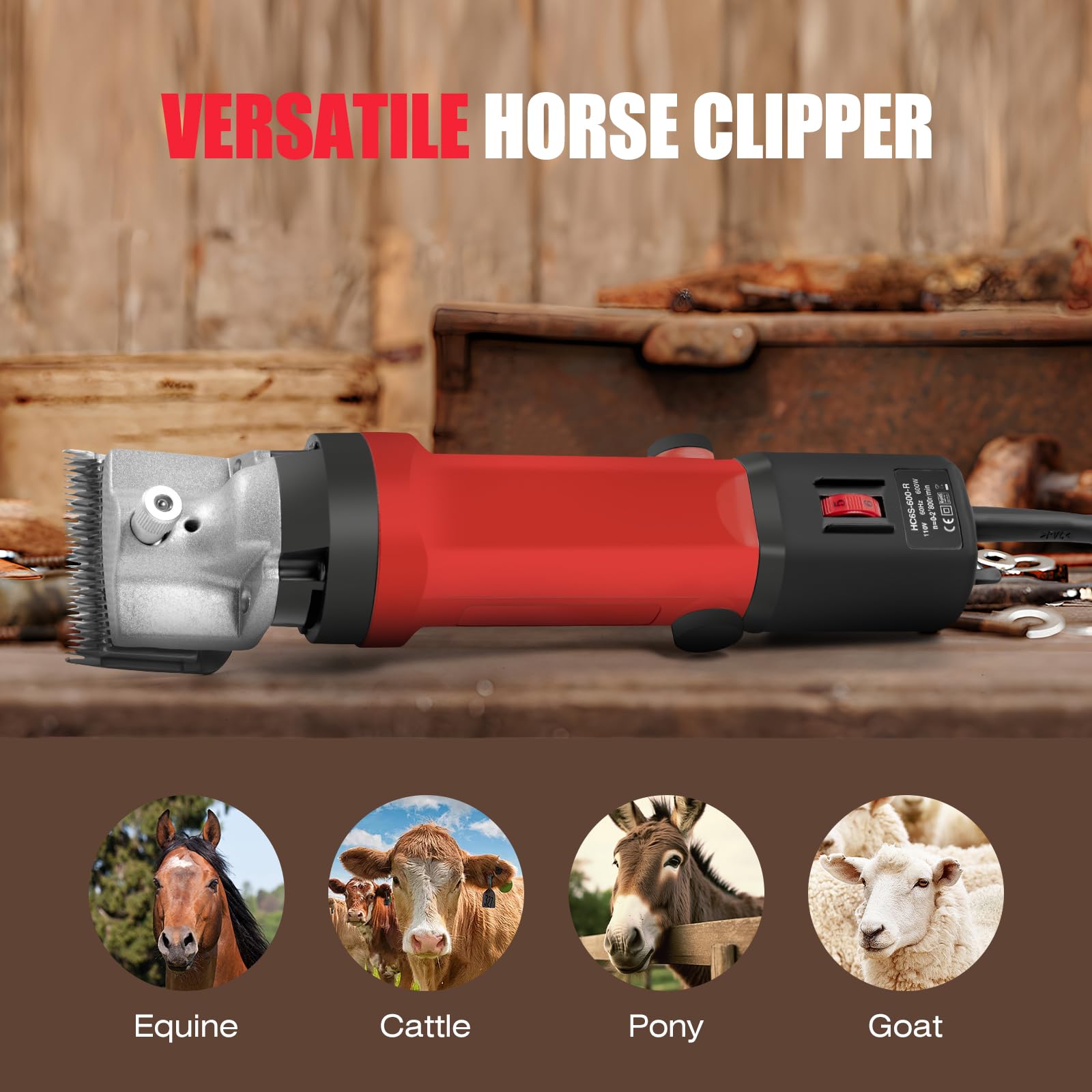 Takekit heavy duty clippers tackle thick coats for fast body clipping