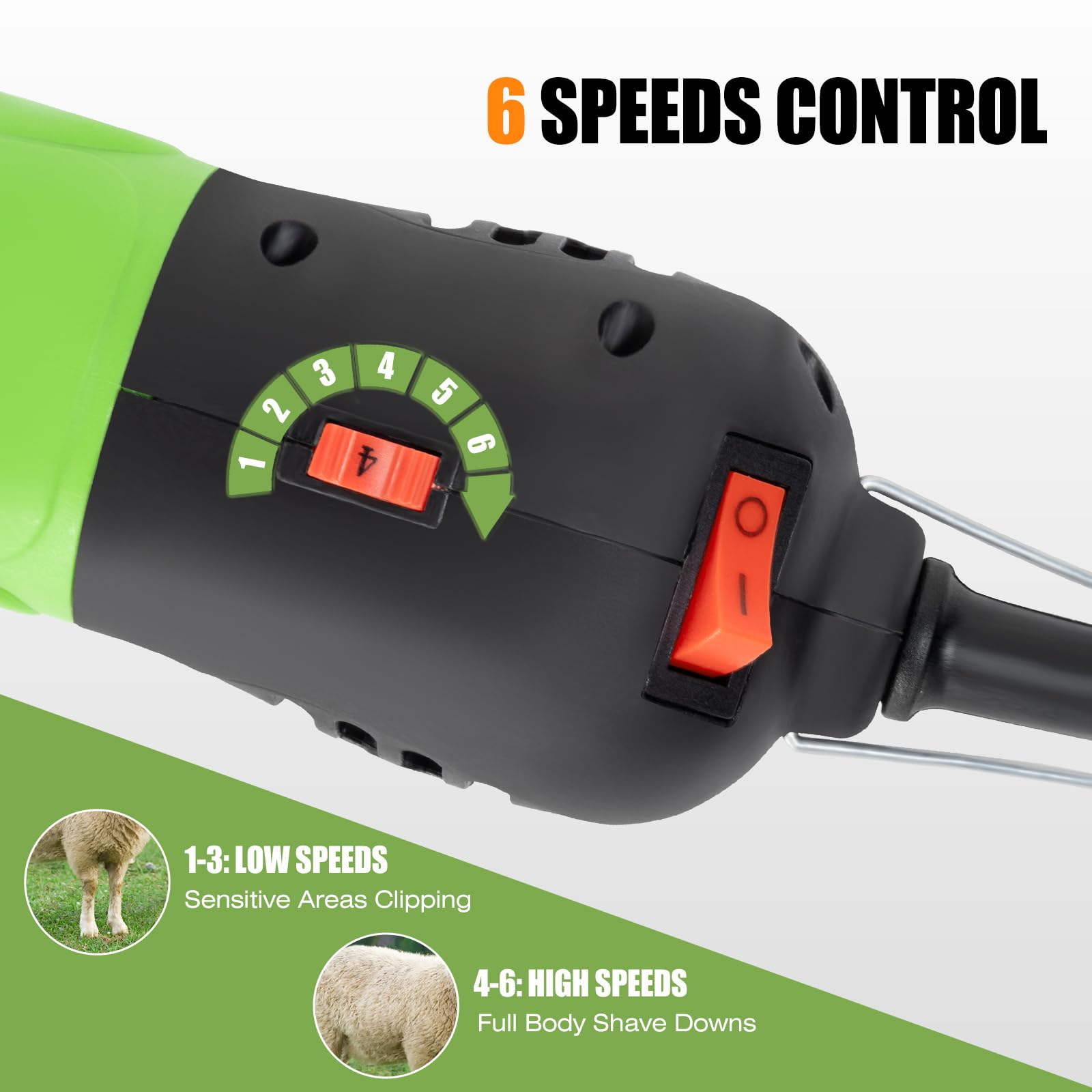 TakeKit Sheep Shears detachable blades closeup highlighting durable steel blades