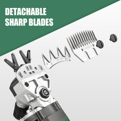 TAKEKIT Sheep Shears premium steel blades deliver durable, clean cuts.