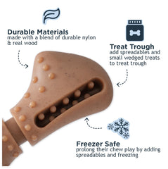 Tall Tails adjustable clamp closeup showing versatile fit for treats