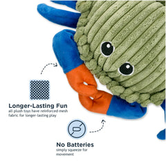 Tall Tails reinforced-mesh crab toy emphasizes durability for active dogs