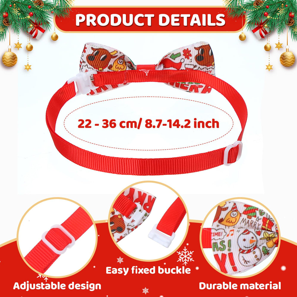 Talltalk 120-piece pet accessory pack for multi-pet holiday dressing.