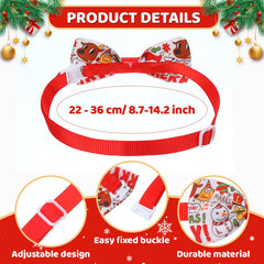 Talltalk 120-piece pet accessory pack for multi-pet holiday dressing.
