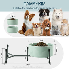 TAMAYKIM adjustable-height stand showing 4 and 5 inch options.