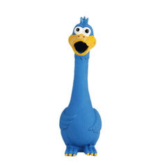 Tamu Style rubber chicken toy for small dogs during fetch play.