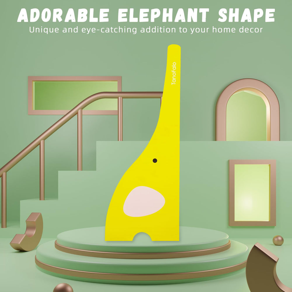 TANOFALO Cat Scratching Board, elephant-side view, ideal for corner placement and space-saving use.