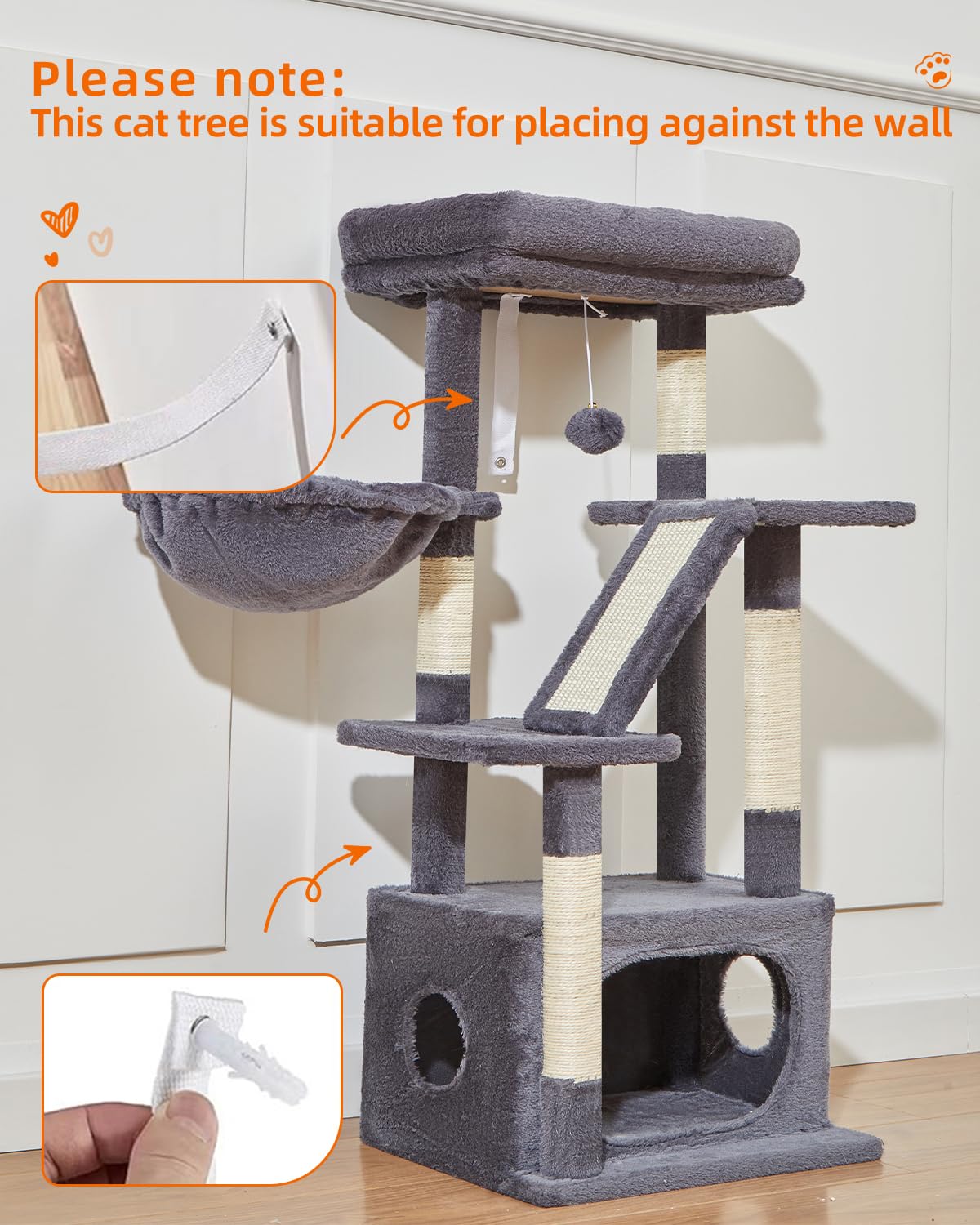 Taoqimiao anti-tip kit keeps the tower steady