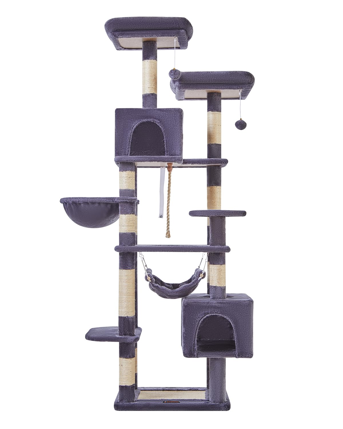 Taoqimiao easy-assembly cat tree simplifies setup and cleaning