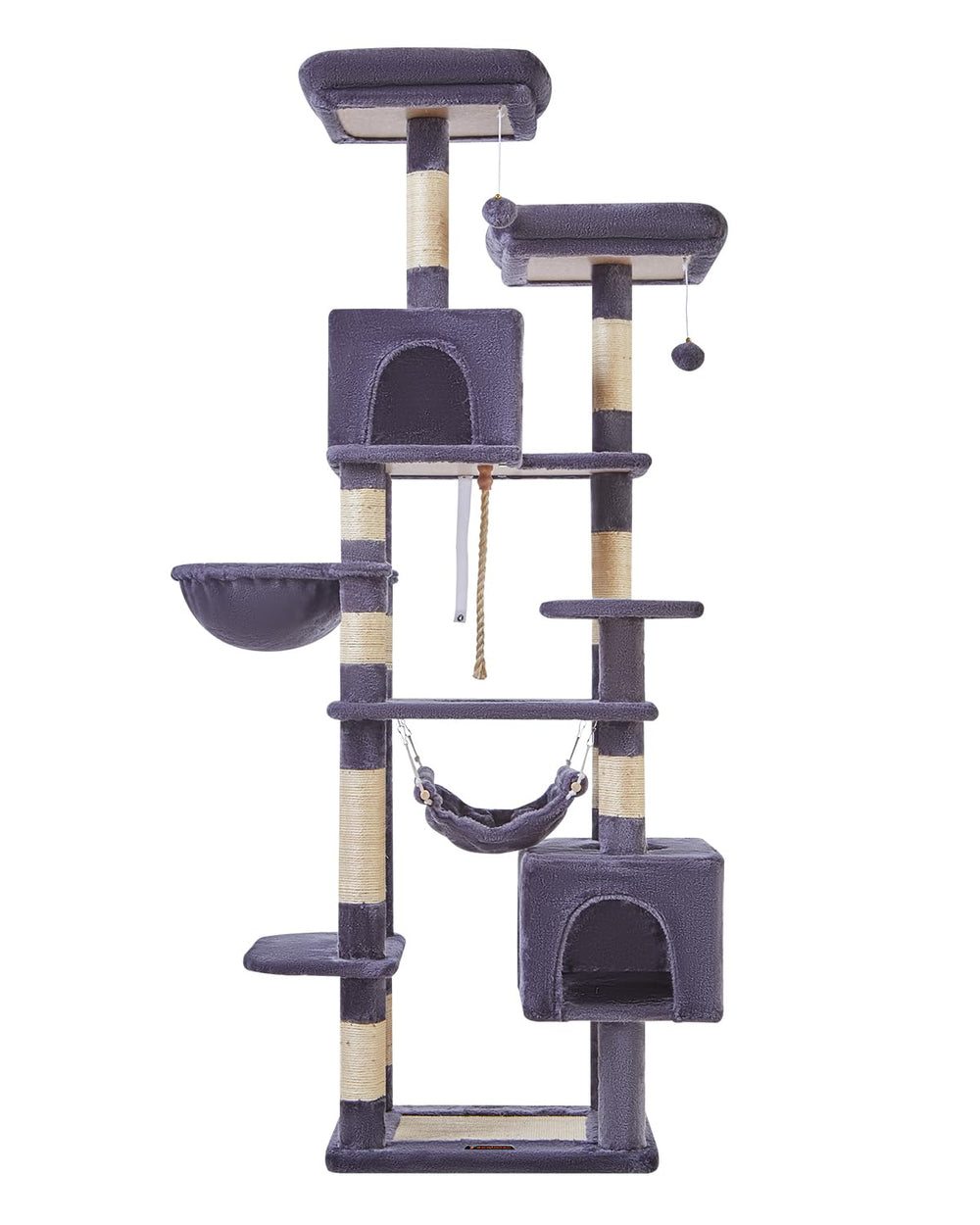 Taoqimiao easy-assembly cat tree simplifies setup and cleaning