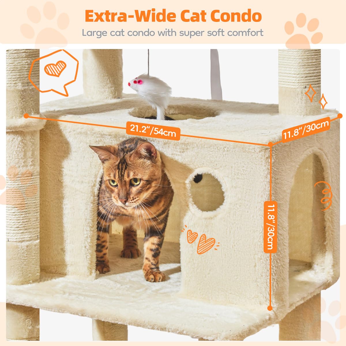 Taoqimiao cat tree top perches offering safe elevated resting spots.
