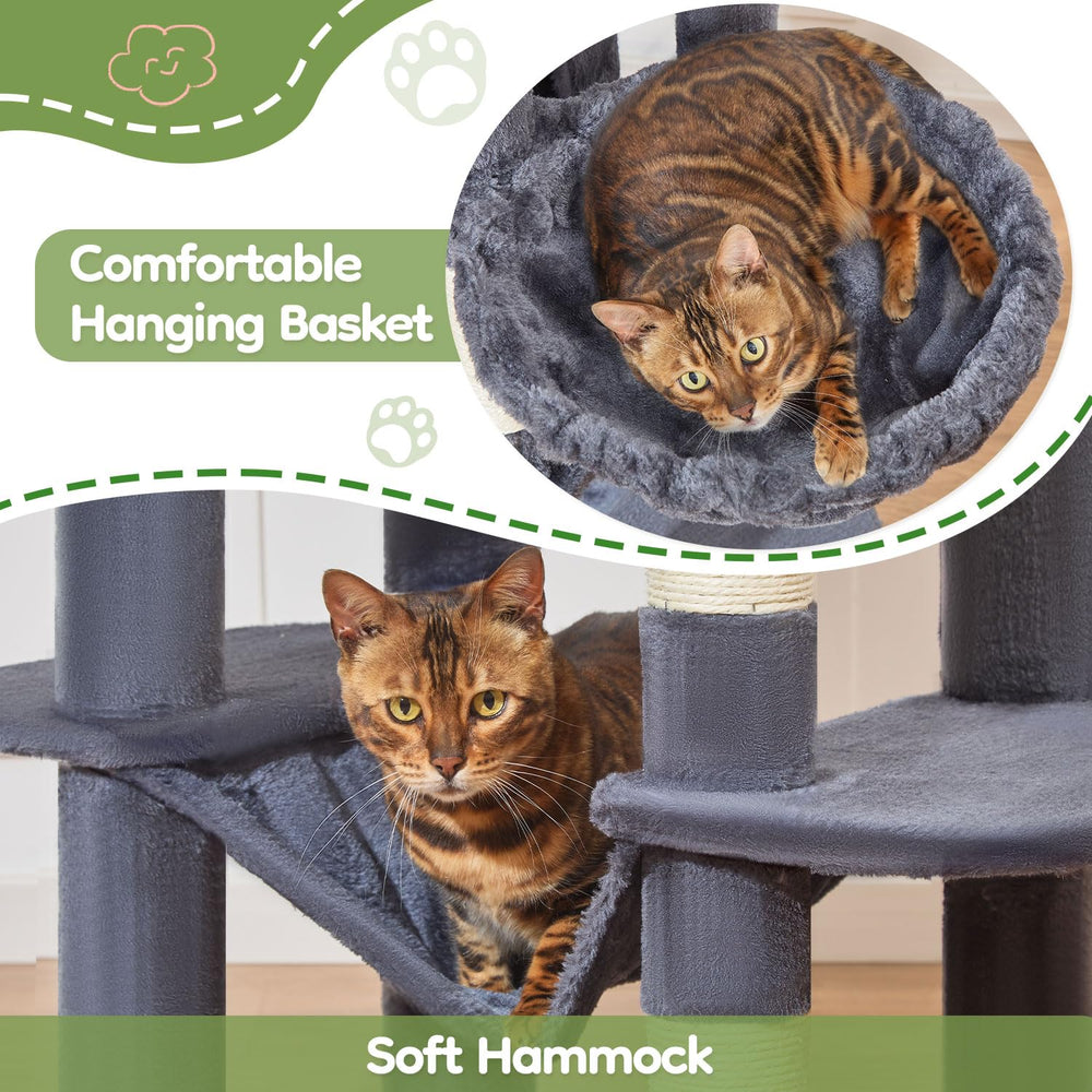 Taoqimiao MS042G soft cat condo offers private cozy space for cats.